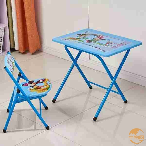 Children Study Folding Table and Chair Set