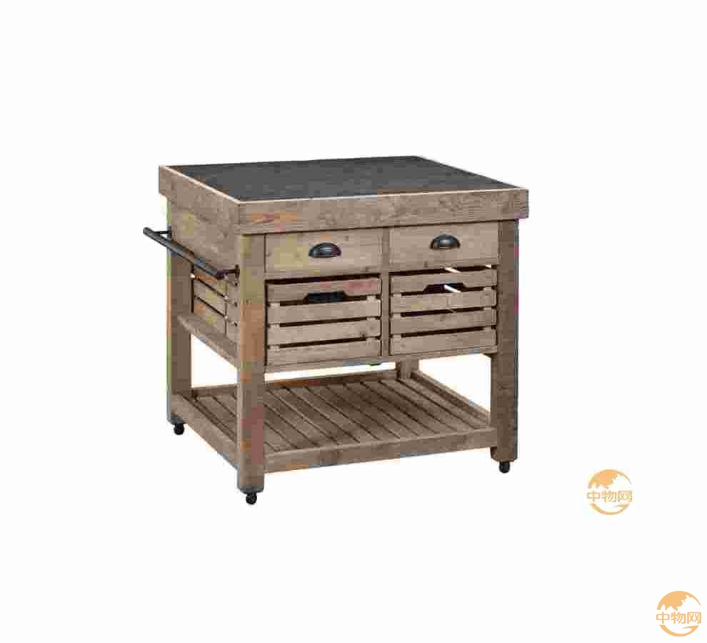 Solid Wooden Kitchen Cabinets With Wheels