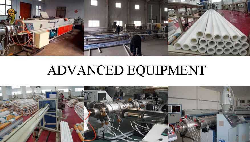 Advanced equipment of Original Chinese Plastic ppr pipe