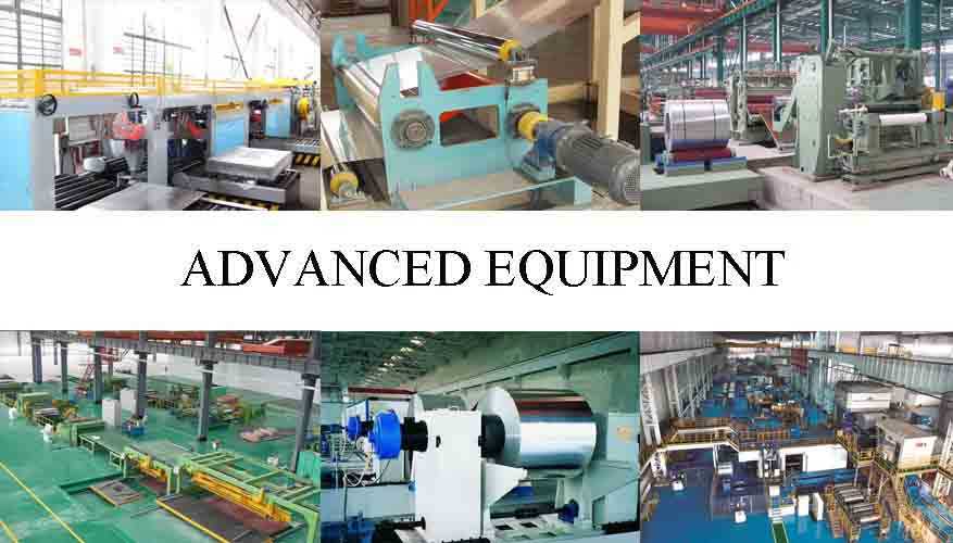 advanced equipment of Aluminum sheet