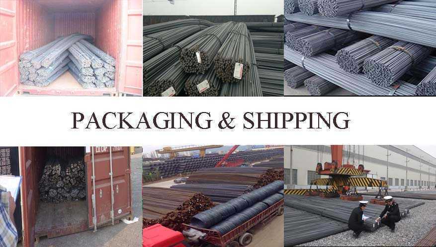 packaging and shipping of high tensile deformed steel bar 10 mm