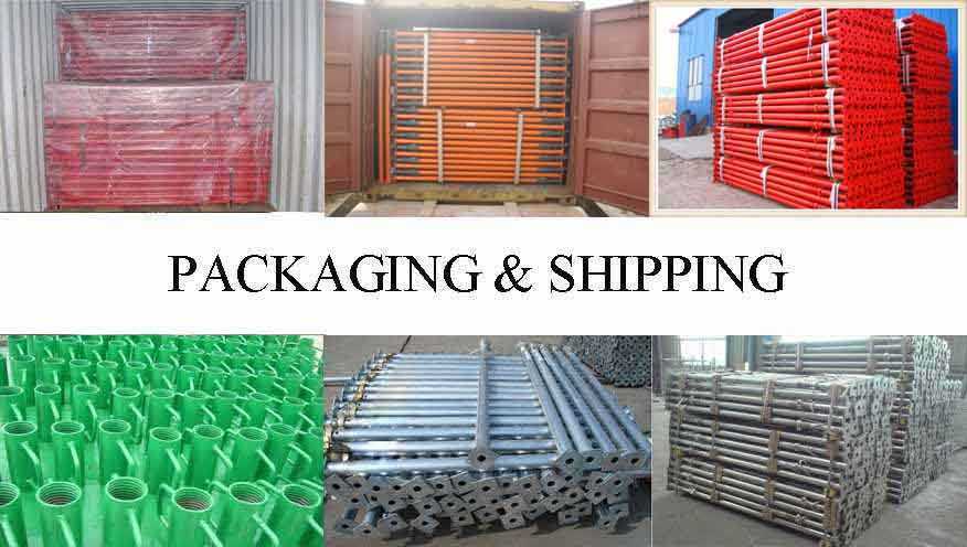 Packaging & Shipping of Scaffolding Prop Supplier in Philippines