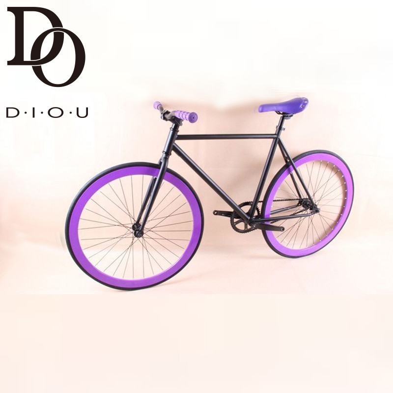 Hot sale 700c Single Speed color can DIY OEM factory fixed gear bike