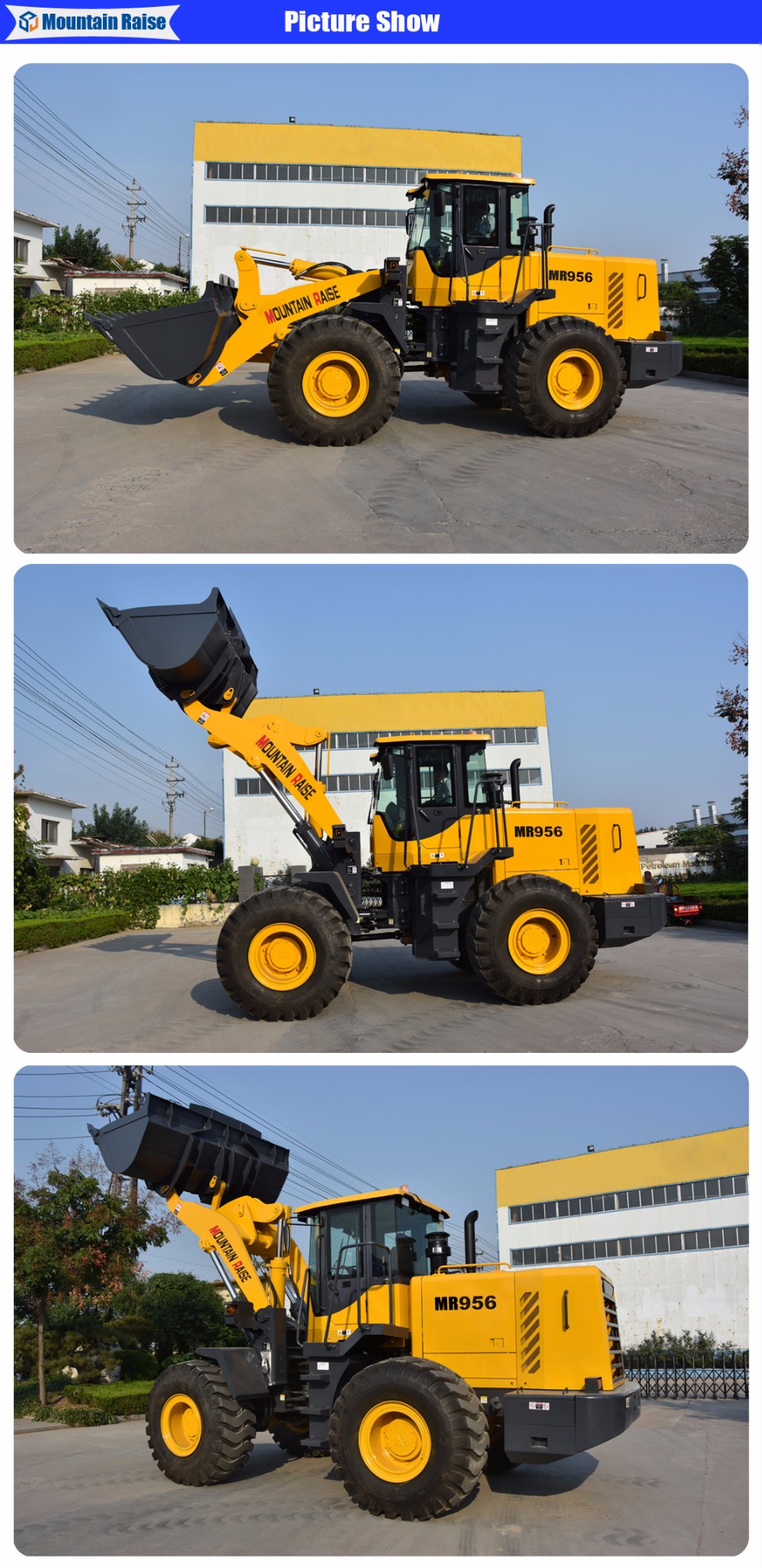 Loading Equipment 956 Chinese Front End Wheel Loader with Competitive Prices