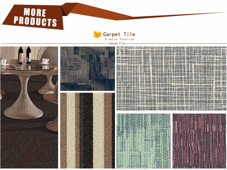 New arrival latest design highly decorative commercial carpet tiles