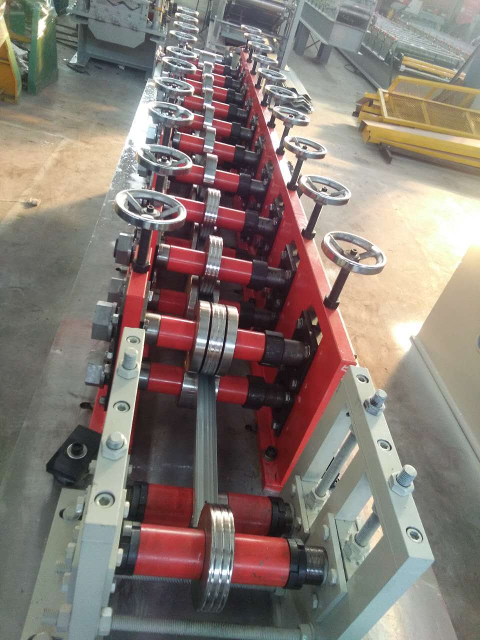 light keel cd ud roll forming machine export to turkey