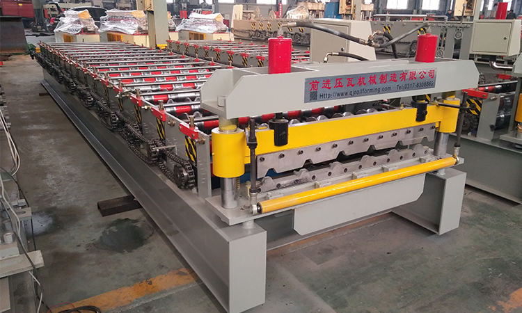 New trapezoidal metal roofing wall panel tile sheet roll making forming machine